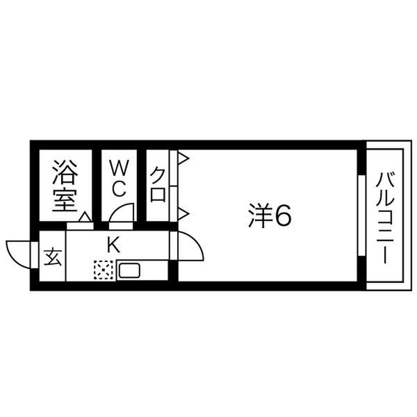 相互ハイツの間取り
