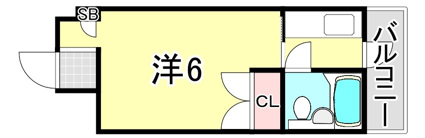 第二大力ハイツの間取り