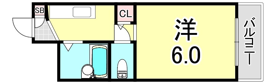 第二大力ハイツの間取り