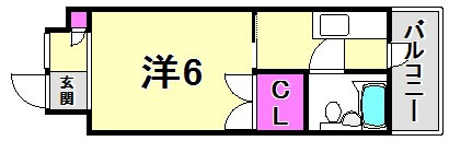 第7大力マンションの間取り
