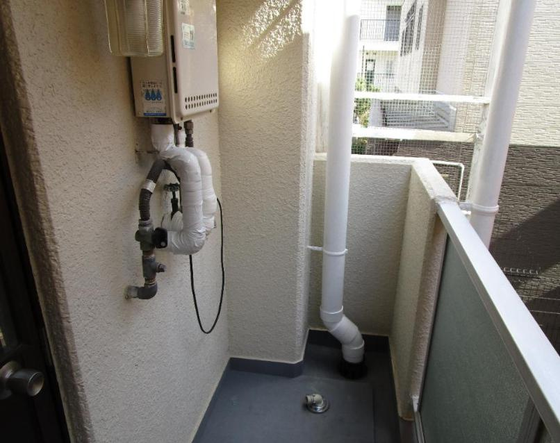 第7大力マンションのバルコニー