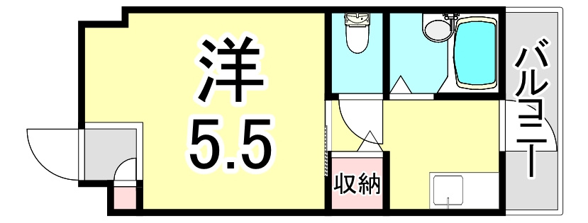 第二大力ハイツの間取り