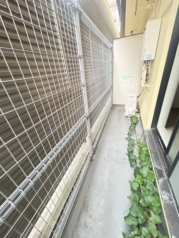 三景マンションのバルコニー