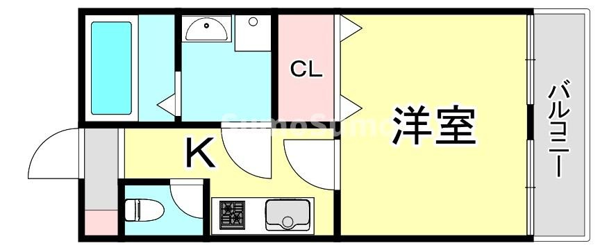 ワコーレヴィアーノ須磨関守の間取り