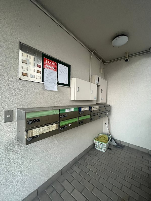 平成マンションの外観