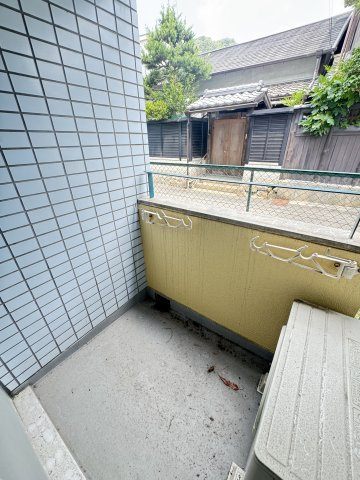 平野レジデンスのバルコニー