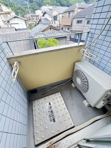 平野レジデンスのバルコニー