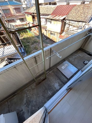 平野エスペランスのバルコニー