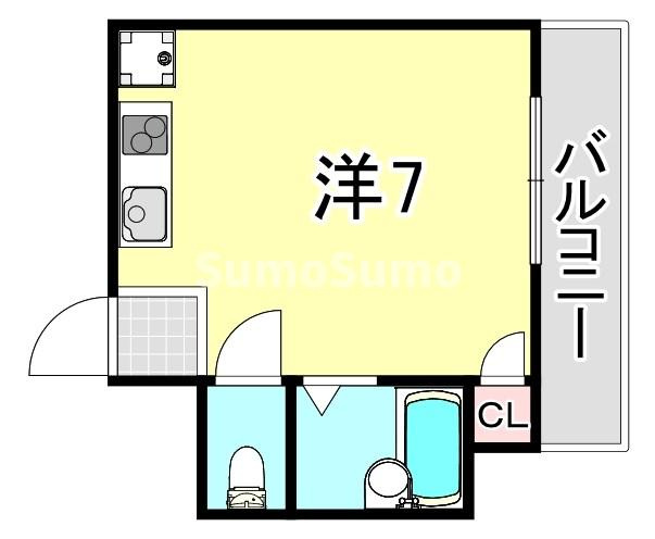 平野エスペランスの間取り