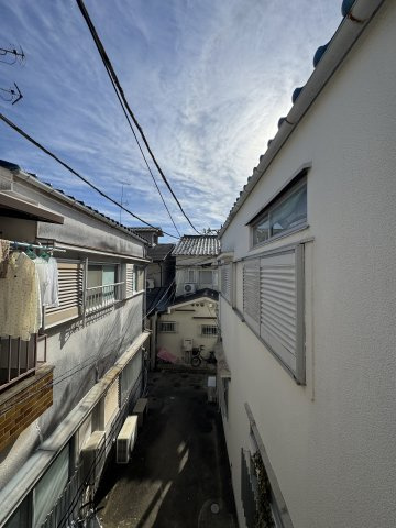 矢部町戸建借家の展望