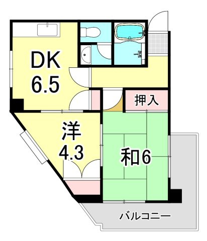 北夙川ナインズの間取り