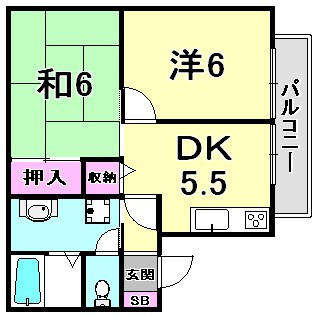 第3ハイツマツモトの間取り