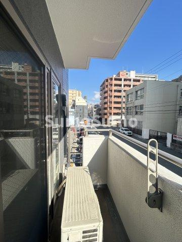南堀江アパートメントグランデのバルコニー|トイレです