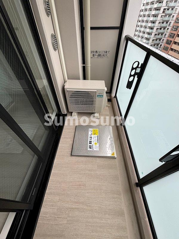 大阪難波Noahのバルコニー