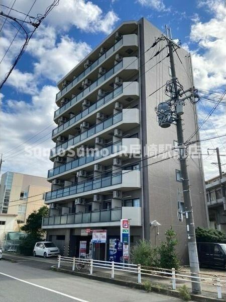 猪名寺パークマンションⅡの外観|外観は落ち着いています