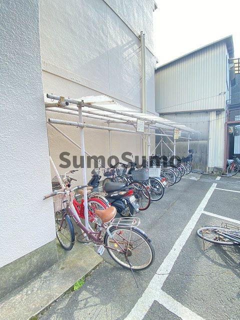 第2カシノハイツの外観|外観は落ち着いています