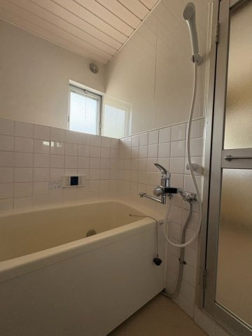 平野マンションの浴室|コンパクトで使いやすいお風呂です