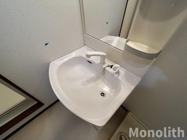 フジパレス貝塚半田Ⅱ番館の独立洗面台
