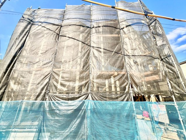 中野区野方6丁目　新築戸建の外観|4月完成予定！
2026.02.02撮影

現地ご見学希望・資料請求などお気軽にお問い合わせ下さい！
03-5990-5201