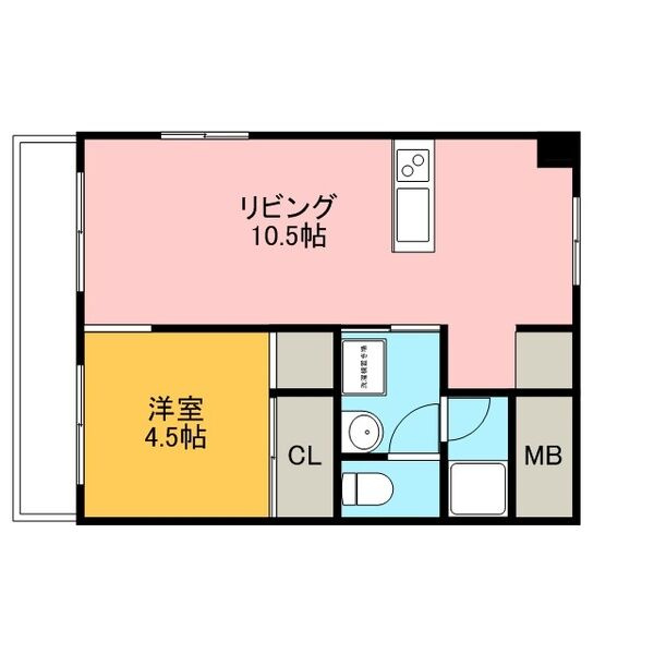 日生味鋺プラザの間取り