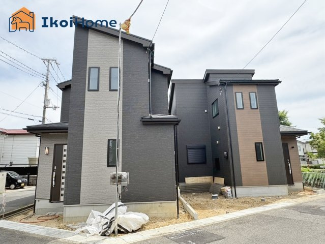 神戸市西区南別府4丁目　B号棟　新築戸建の前面道路含む現地写真|【ホームページに現地動画掲載中】●年中無休：当日予約可●前面道路は幅員約6m、交通量少なく安心です。
