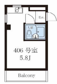 永手コスモハイツの間取り