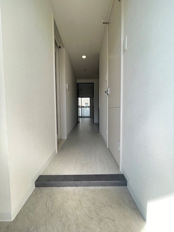 レユシール塚本の玄関