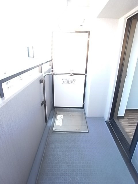 藤和シティホームズ灘のバルコニー