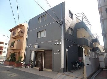 桂尾山サンハイツの外観