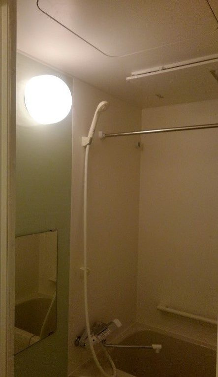 クレイノフルールの浴室