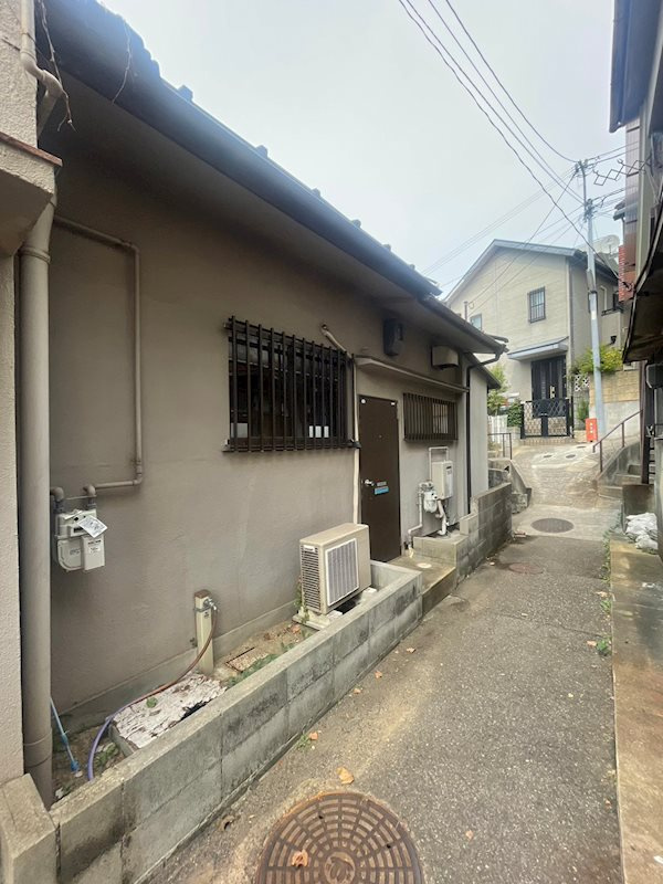 長尾ハイツのエントランス