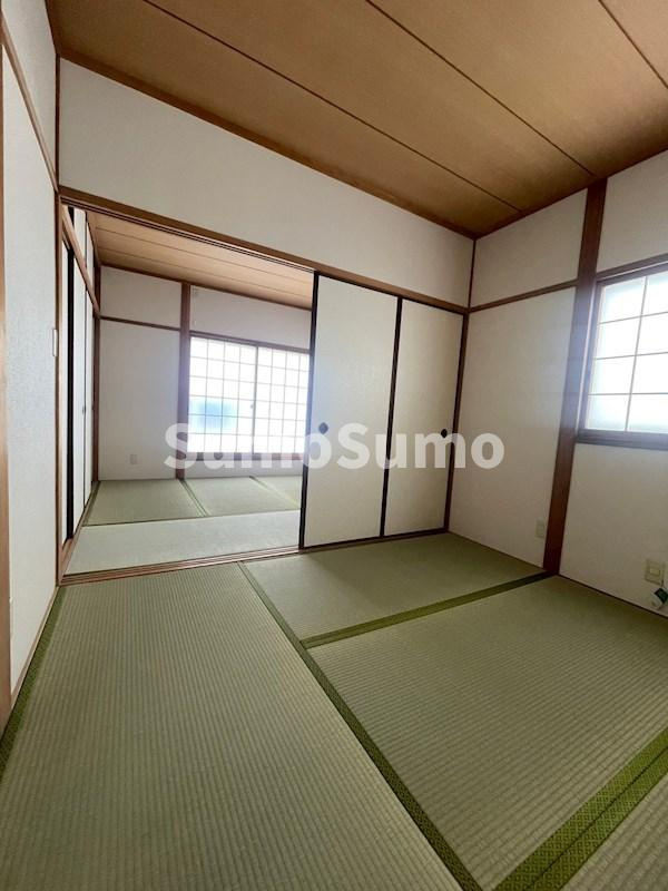 野田町8丁目貸家　C号の寝室|落ち着いた色調の寝室です