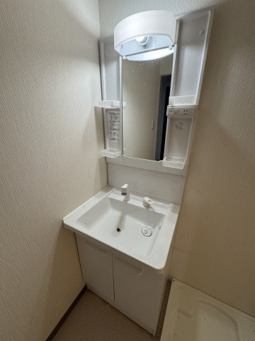 鶯橋マンションの洗面所
