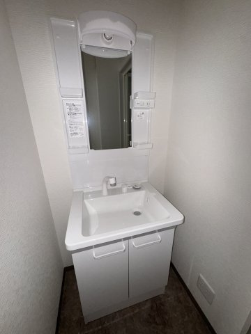 鶯橋マンションの洗面所