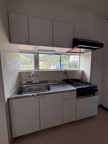 鶯橋マンションのキッチン