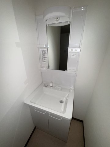 鶯橋マンションの洗面所