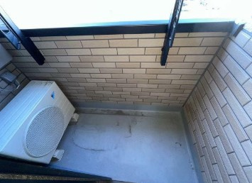 グランクオール北戸田のバルコニー