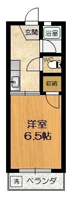飛松ハイツの間取り