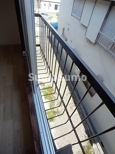 門戸東ハイツのバルコニー