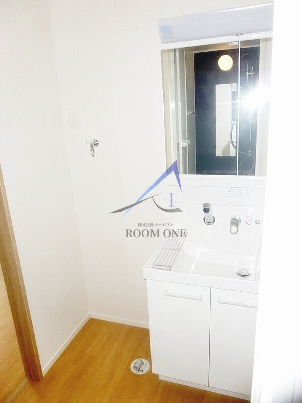 パライーソベルデの洗面所|独立洗面台です。