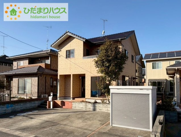 いわき市小名浜相子島字道下　中古戸建の外観|デザイナーズのようなお洒落な外観です(^^♪