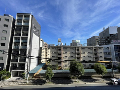 【展望】 | S-RESIDENCE新大阪駅前 | ４階のバルコニーからの眺めです。