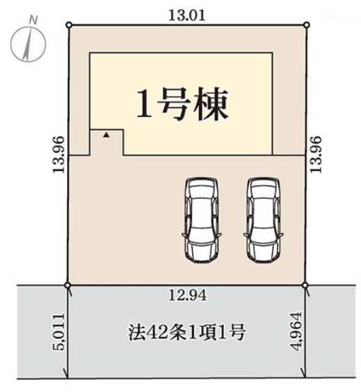 【区画図】 | 加古川市新神野５期（全1棟）新築 | 1号棟