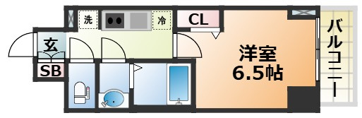 CREST TAPP DITA 神戸西パークフロントの間取り