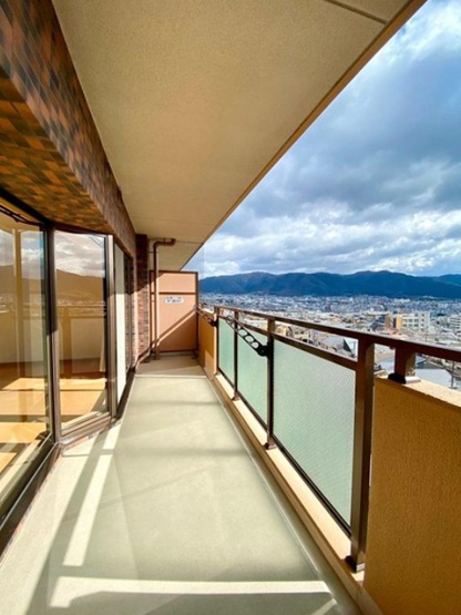 【バルコニー】 | パデシオン山科夢ヶ丘