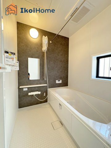 明石市二見町西二見　新築戸建の浴室|【ホームページに現地動画掲載中】●年中無休：当日予約可●バスユニット１坪タイプ、浴室乾燥機付！