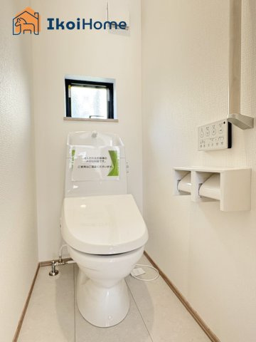 明石市二見町西二見　新築戸建のトイレ|【ホームページに現地動画掲載中】●年中無休：当日予約可●ウォシュレット、暖房便座標準装備。