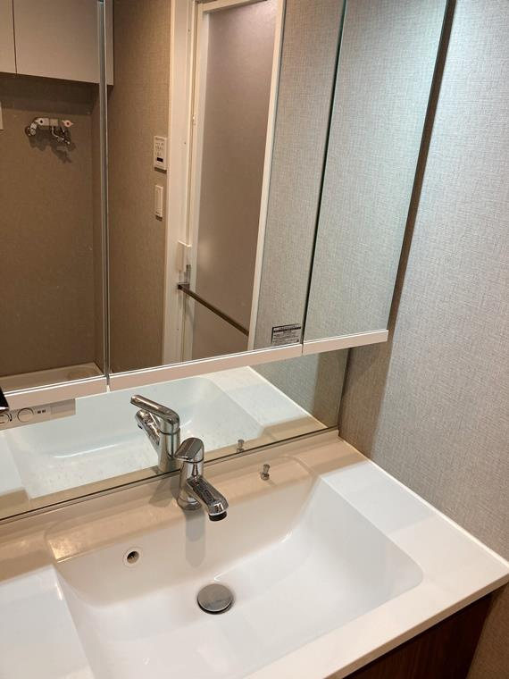 アーバンクリスタル九段下の独立洗面台