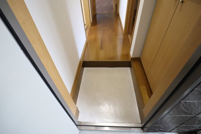 ルミエールSHIMAMURAの玄関