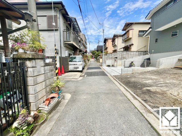 伏見区深草願成町の前面道路含む現地写真|4月6日　現地写真更新